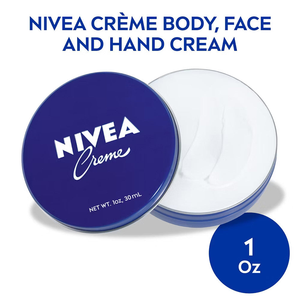 Nivea Cream Body, Face & Hand Moisturizing Cream, 1 Oz